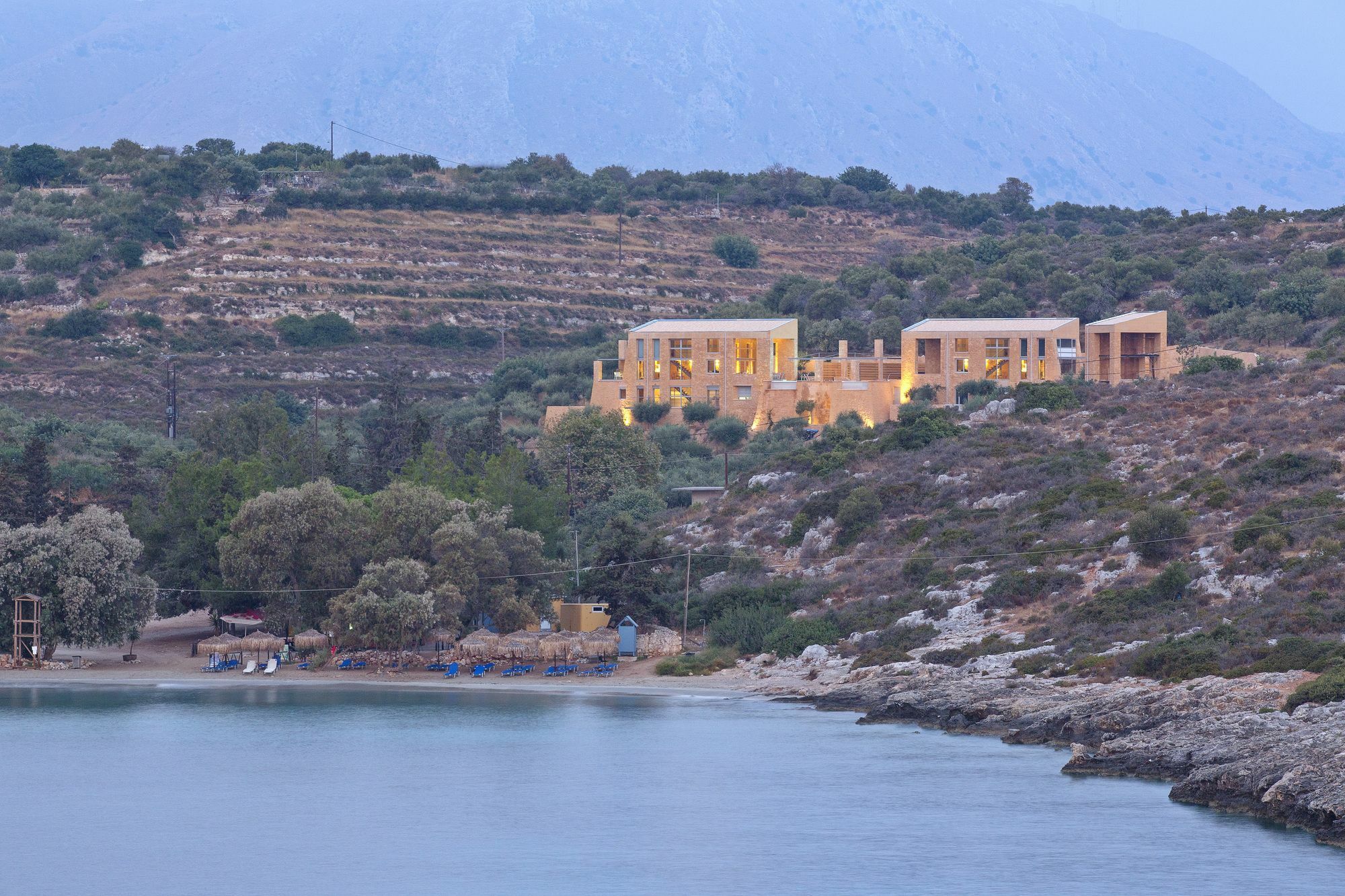 Olea Villas - Infinity Pool, Hot Tub, Sea Views Marathi  Luaran gambar